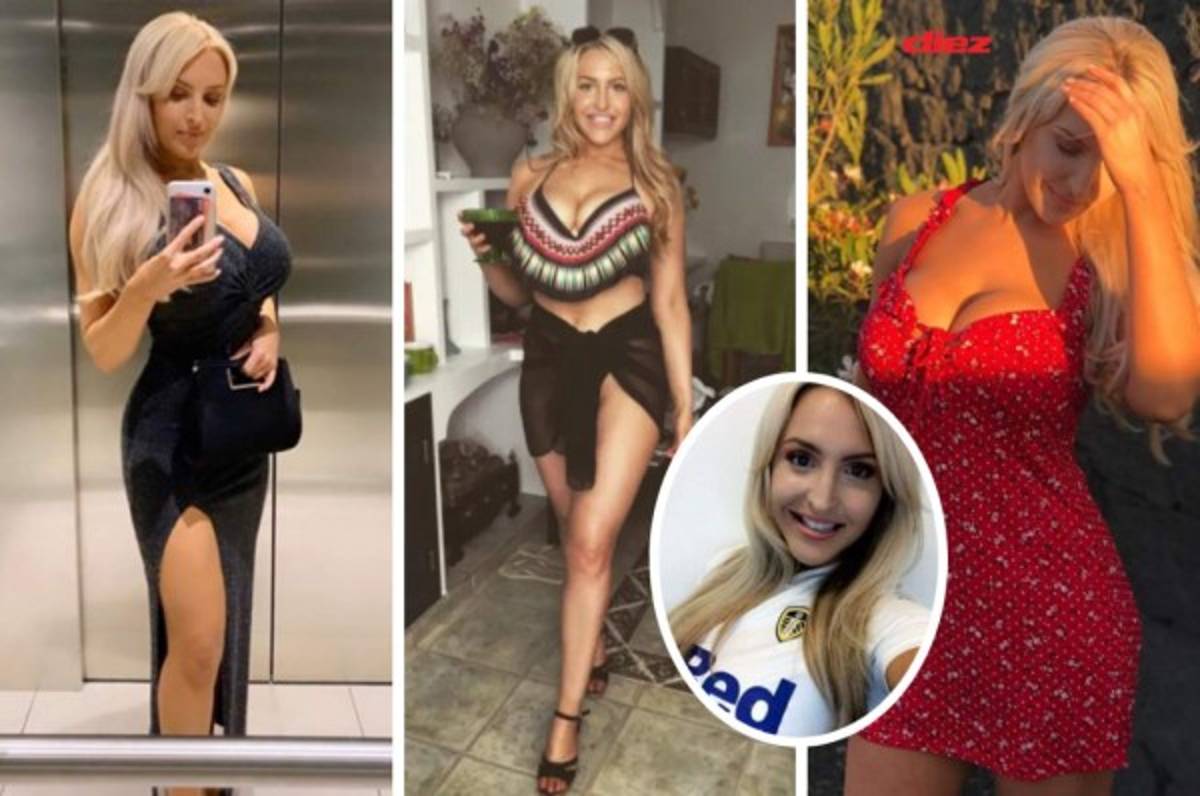 Bienvenida a la Premier League: La deslumbrante rubia que es presentadora de TV del Leeds United