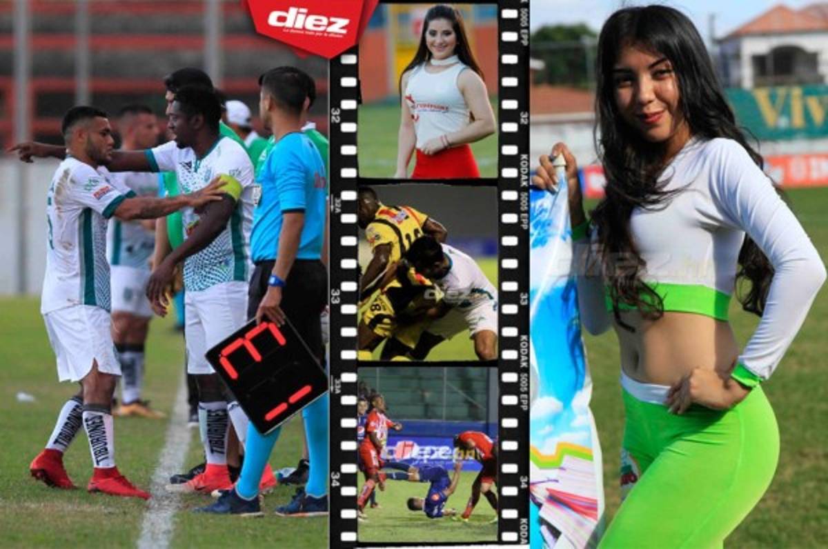 No viste en TV: Chicas lindas, agarrones y el festejo del Platense