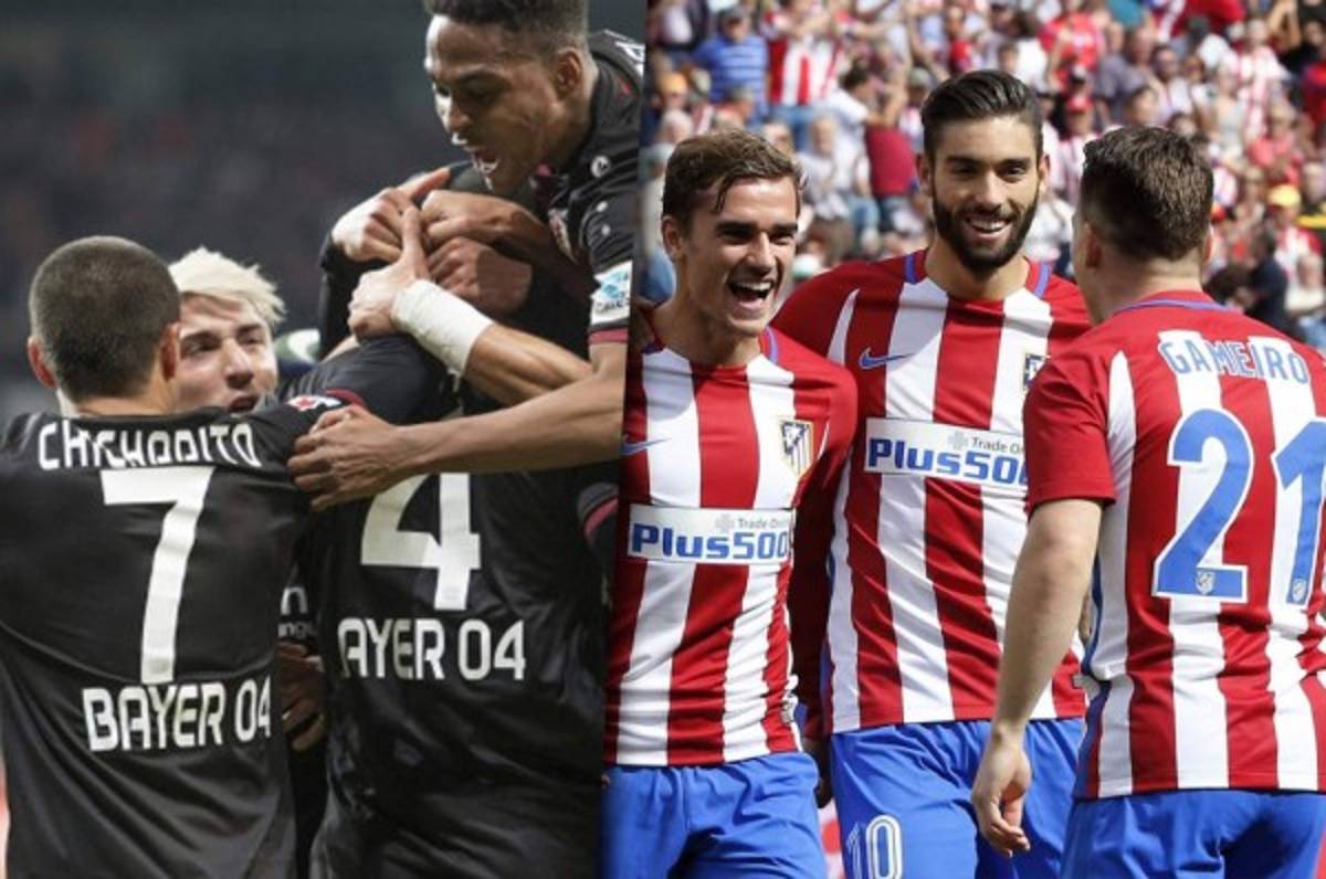 Griezmann-Gameiro, la conexión francesa contra el Bayer Leverkusen