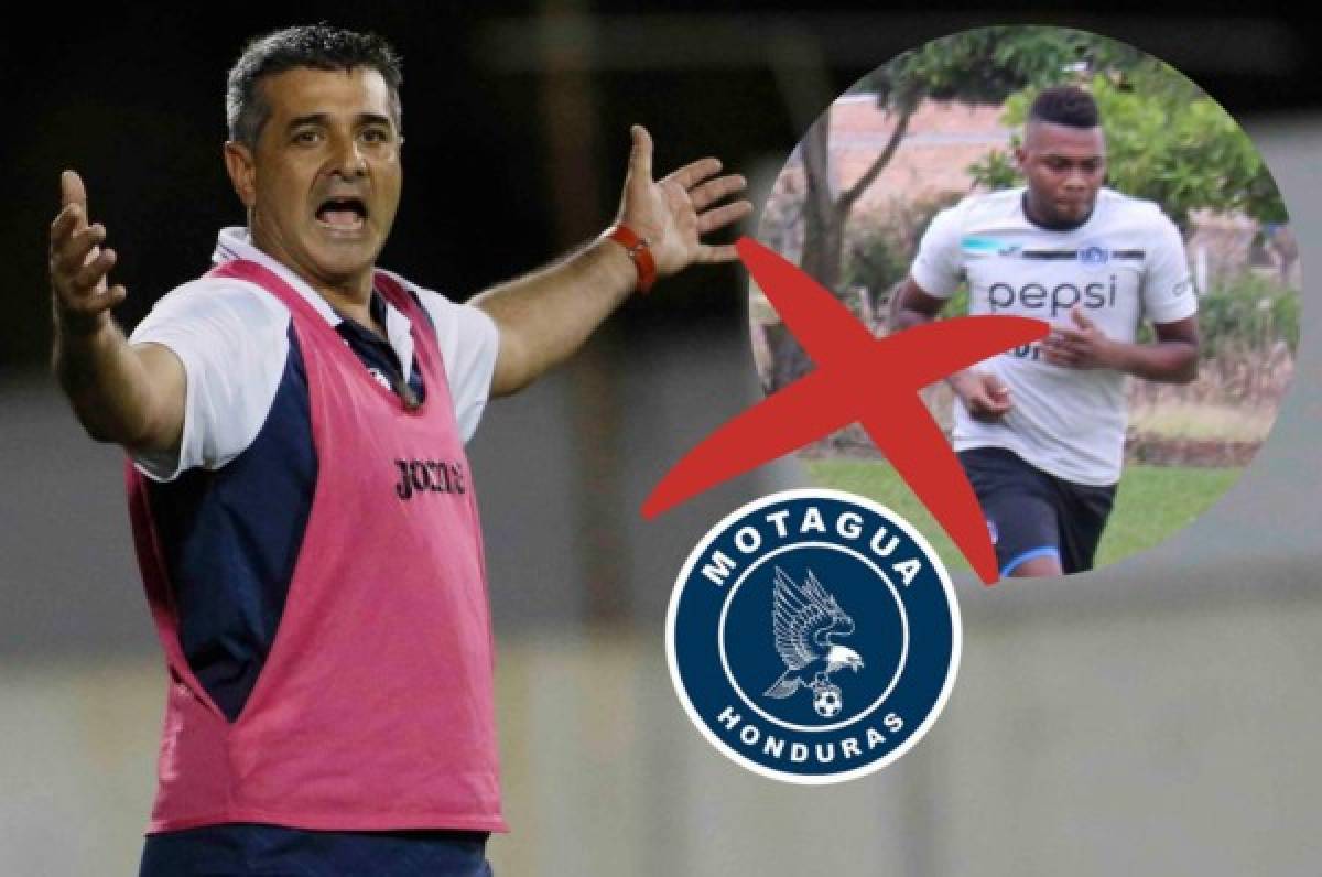 Elmer Güity sería descartado en Motagua por faltar a un entrenamiento sin autorización