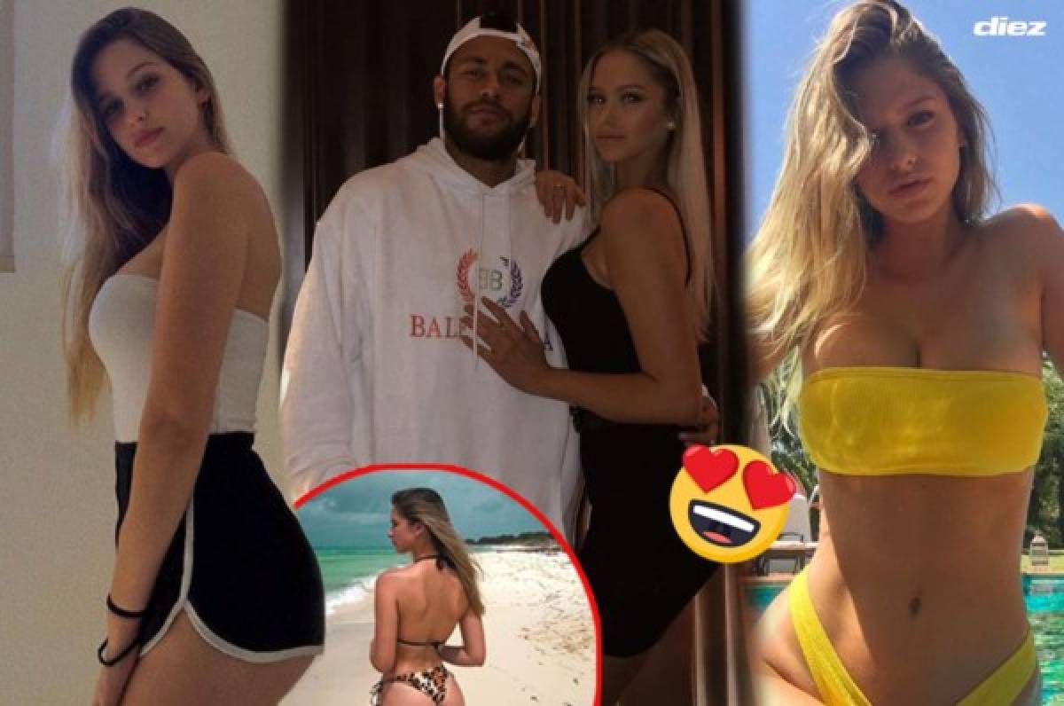 Noa Sáez, la infartante modelo que se fue de fiesta con Neymar en Barcelona