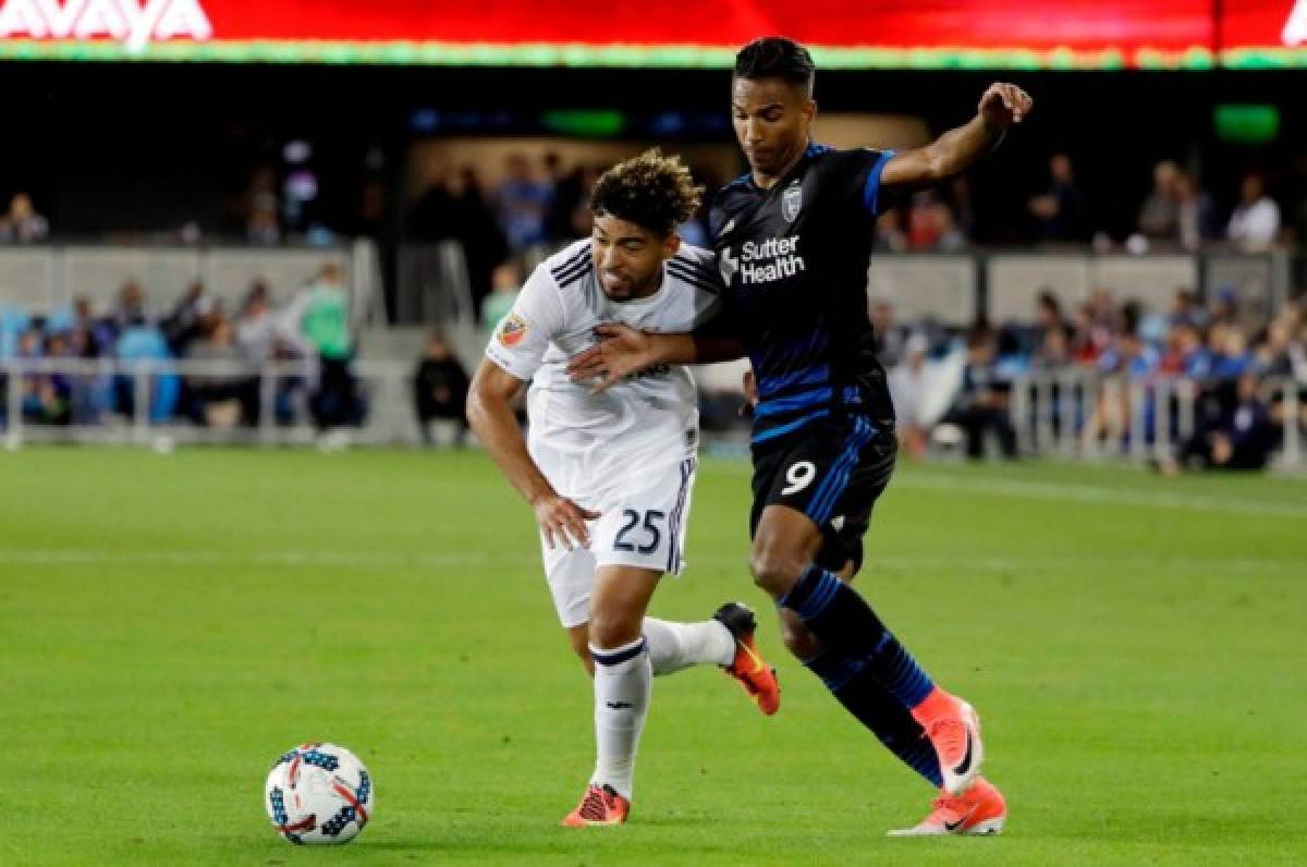 Danilo Acosta fue bajado a las reservas del Galaxy y aprieta para meterse a la Copa Oro con Honduras