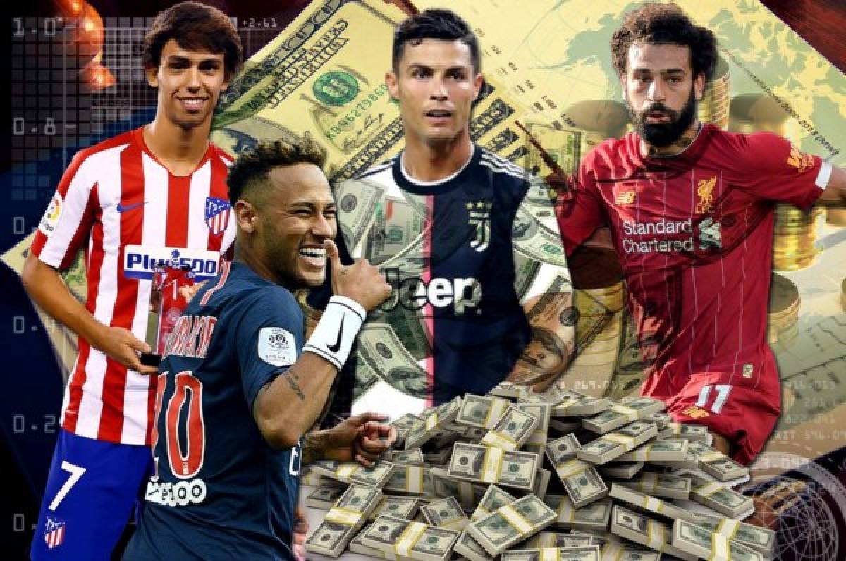 TOP: Transfermarkt actualiza los 30 futbolistas más caros del momento ¿Y Cristiano Ronaldo?