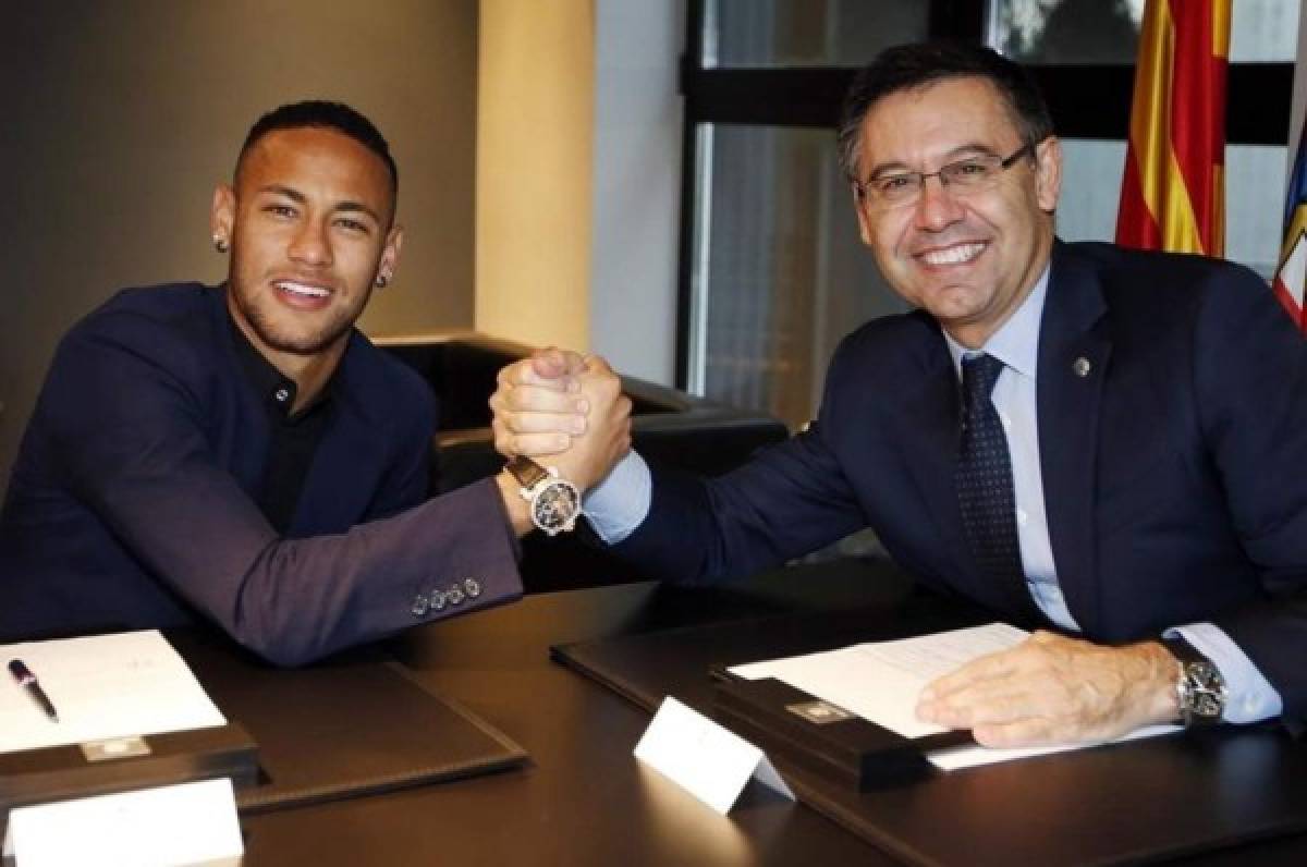 Josep Bartomeu: 'No es posible que Neymar regrese al Barcelona'