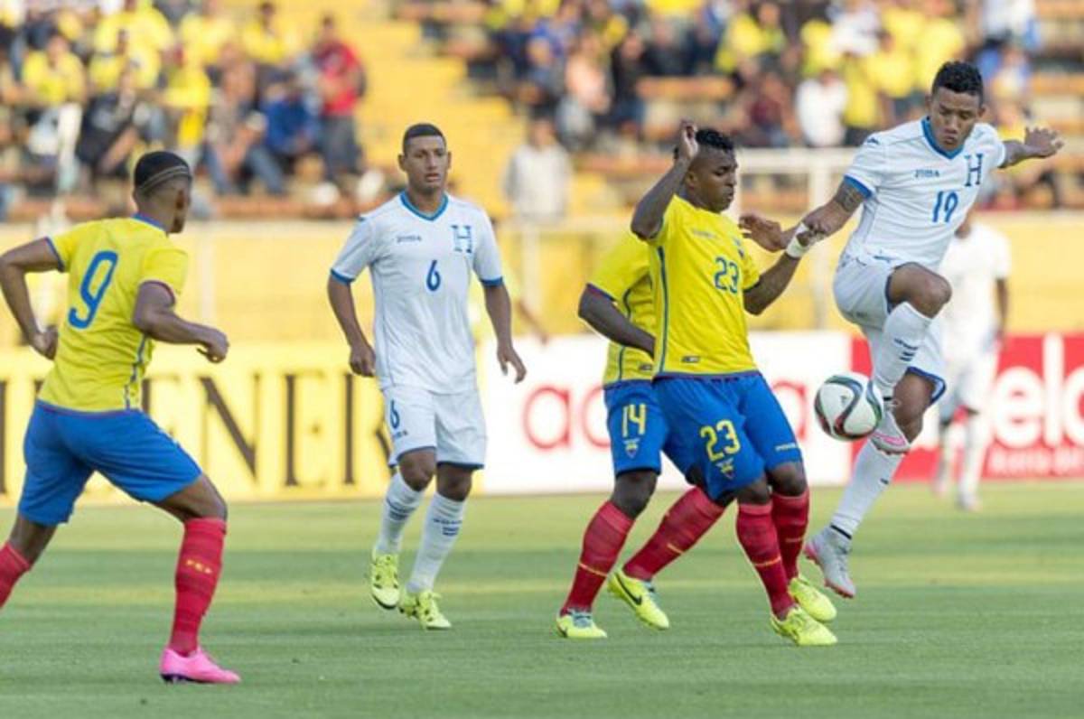 Honduras jugará amistoso ante Ecuador en febrero de 2017