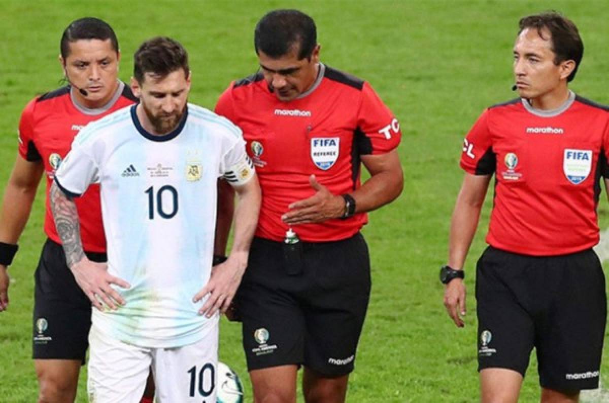 Roddy Zambrano se defiende de las acusaciones de Lionel Messi en el partido Argentina y Brasil