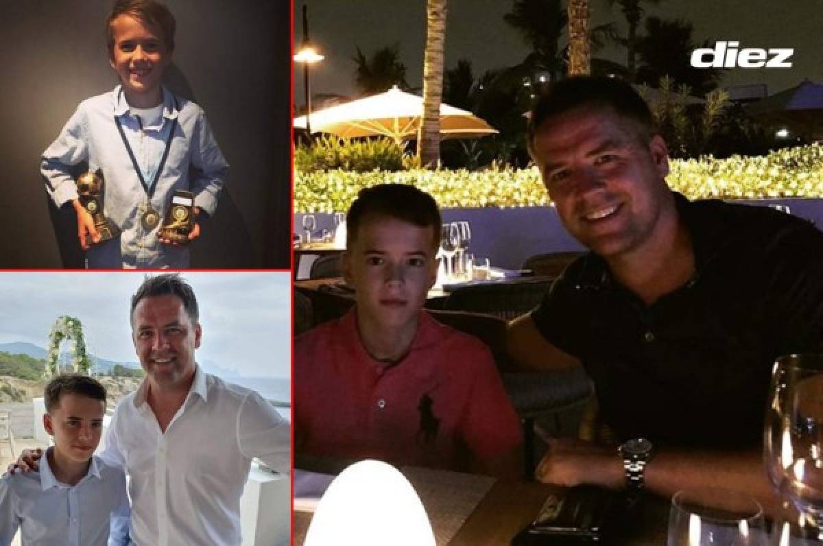 Salió a la luz: La rara enfermedad del hijo de Michael Owen que le impide ser futbolista