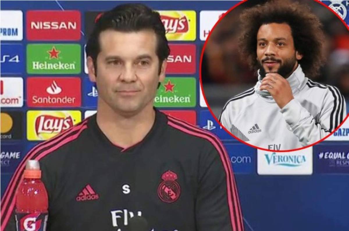 Santiago Solari se pronuncia al futuro de Marcelo en el Real Madrid