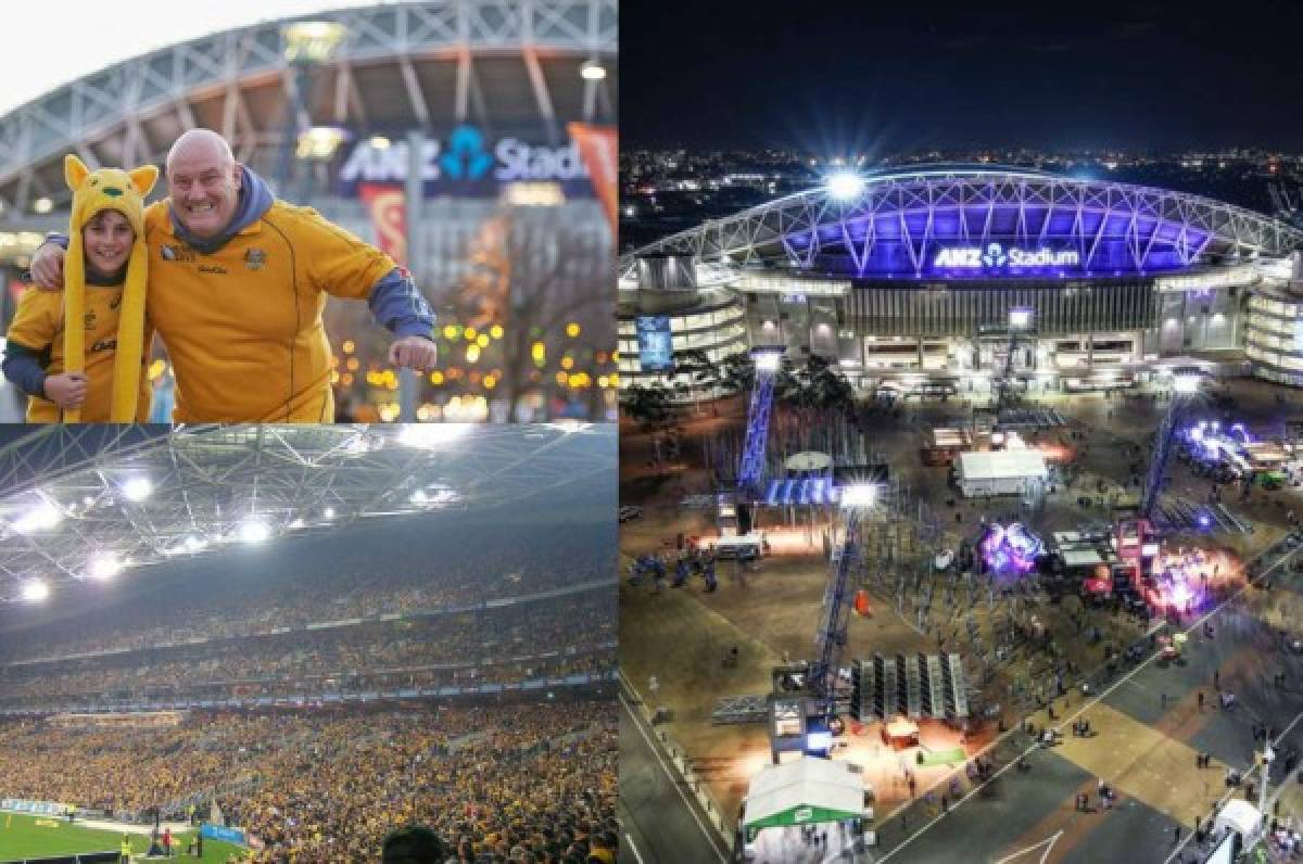 ¡Es una locura! Así se viven los partidos de Australia en el ANZ Stadium