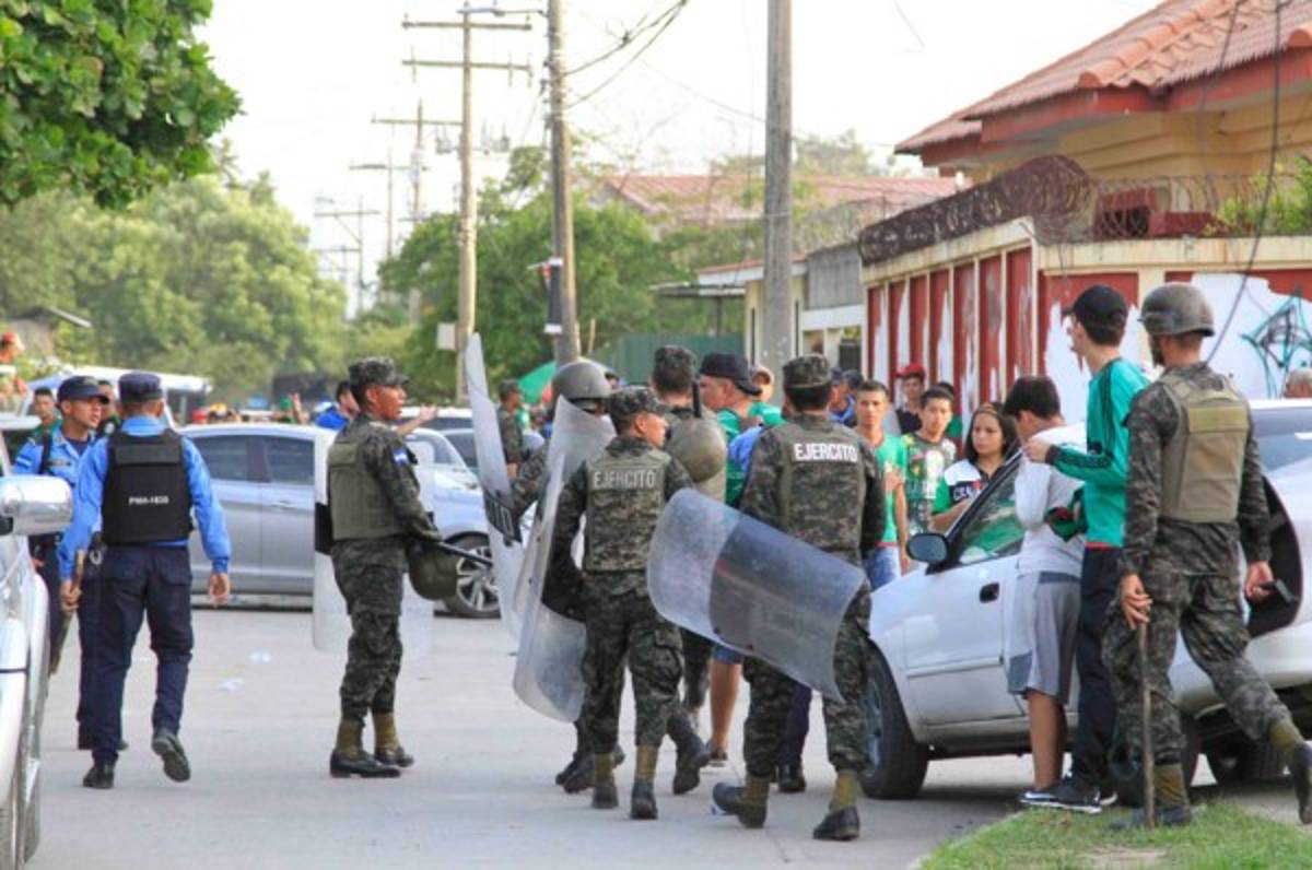 Las medidas en los estadios que deben tomar los órganos de seguridad