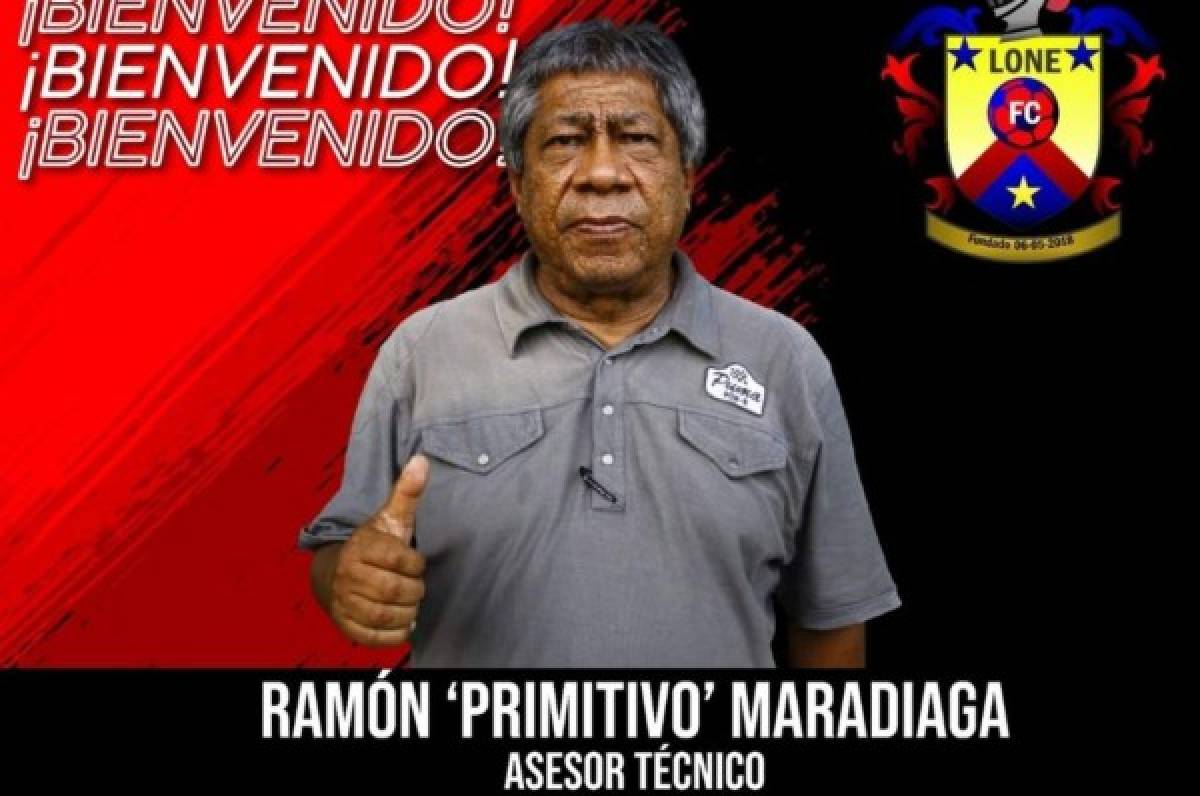 El Lone FC anuncia a Ramón 'Primitivo' Maradiaga como su nuevo asesor técnico