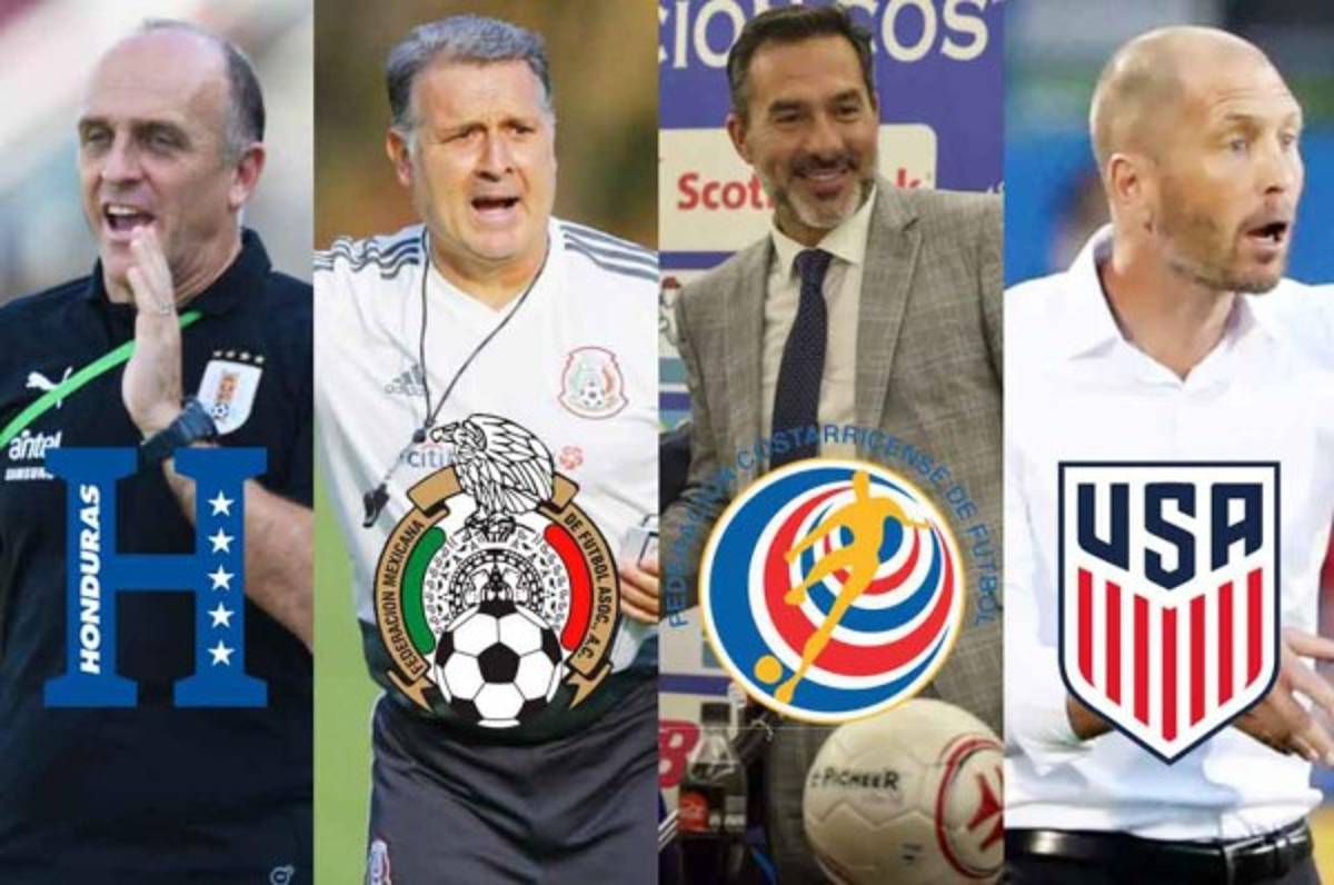 Conocé a los entrenadores que dirigirán las selecciones de la Concacaf