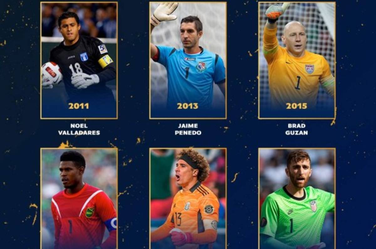 Noel Valladares es recordado por la Concacaf y figura entre los mejores de la última década en la Copa Oro