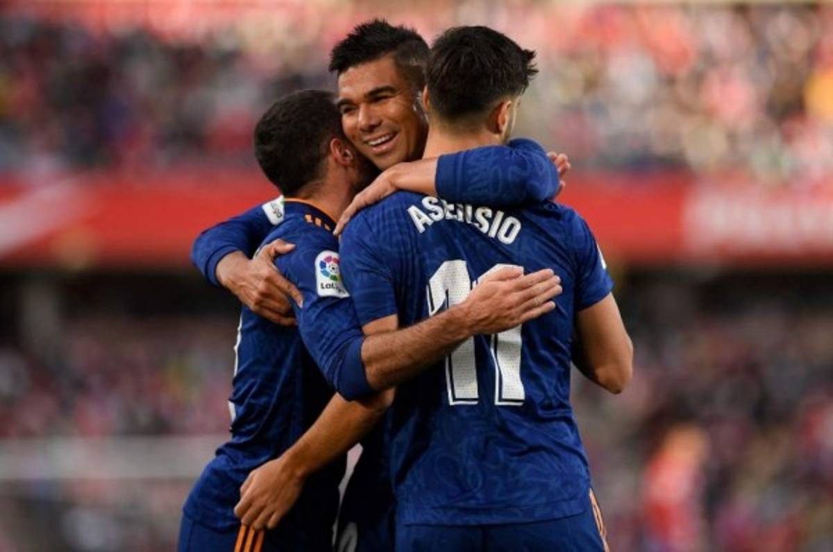 Goleada del Real Madrid al Granada, mantiene la racha y sigue en lo más alto de la tabla