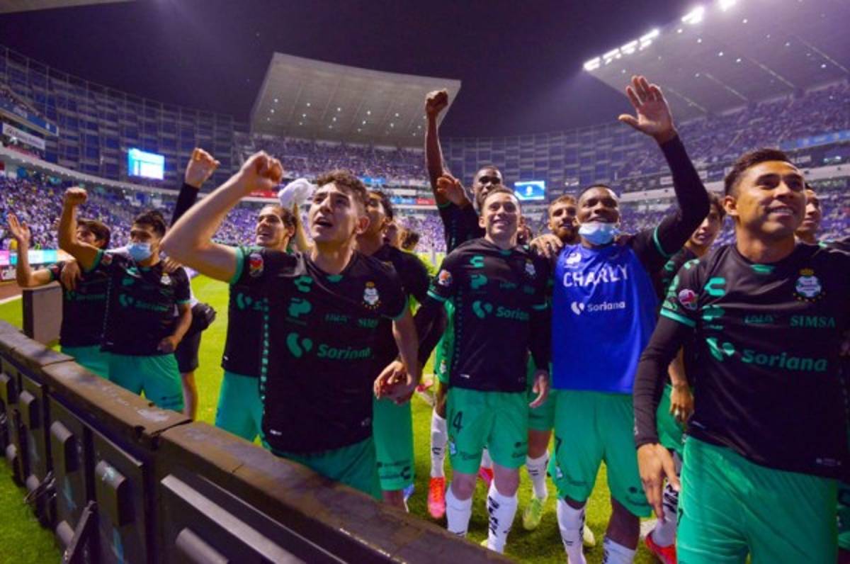Santos elimina a Puebla y jugará ante Cruz Azul la final del Clausura 2021 del fútbol mexicano
