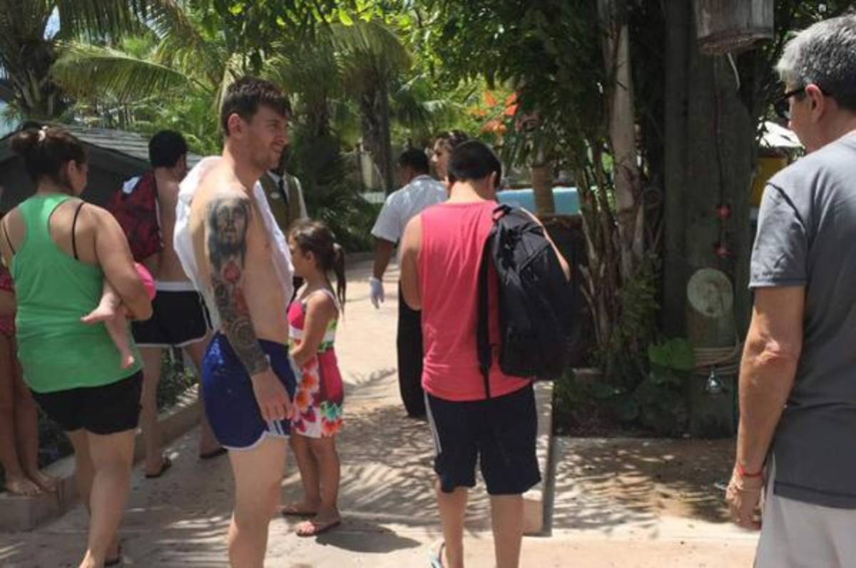 Messi disfruta en el Caribe y Neymar en Las Vegas
