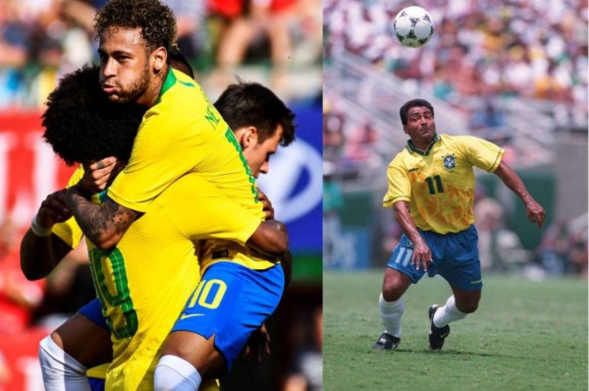 Neymar ya es el tercer máximo goleador de la selección de Brasil junto a Romario
