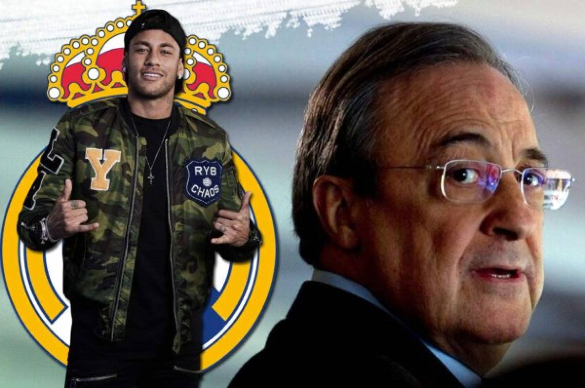 Florentino Pérez y su as bajo la manga para abordar el fichaje de Neymar por el Real Madrid