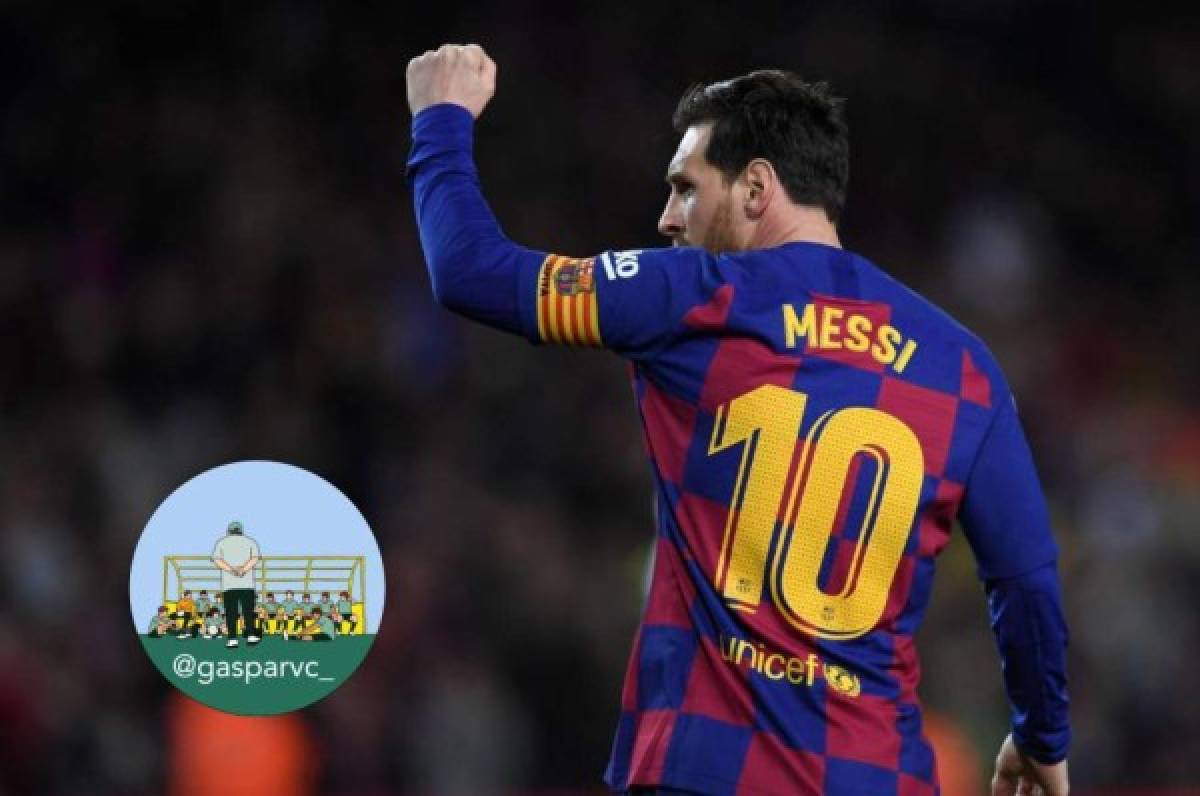Andar de culé: Messi, el futbolista del Barcelona hecho de otra galaxia