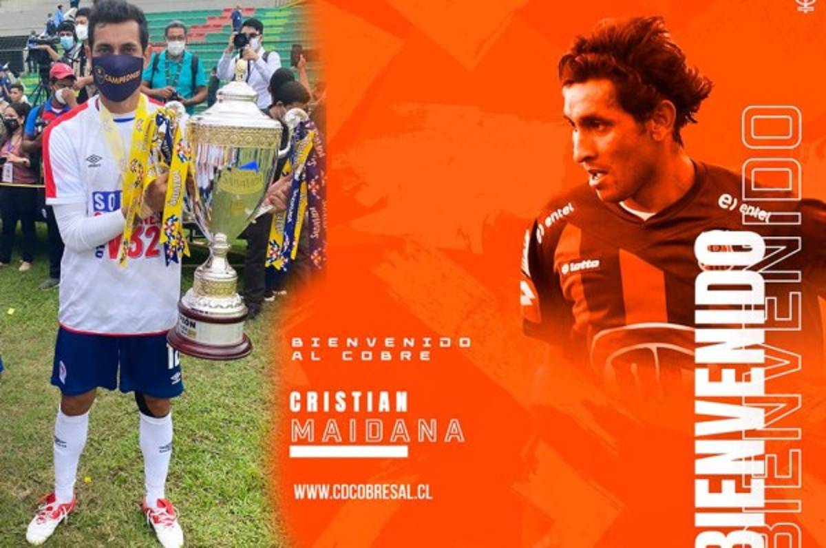 El Cobresal de Chile anuncia el fichaje del 'Chaco” Maidana quien se va en medio de la polémica del Olimpia