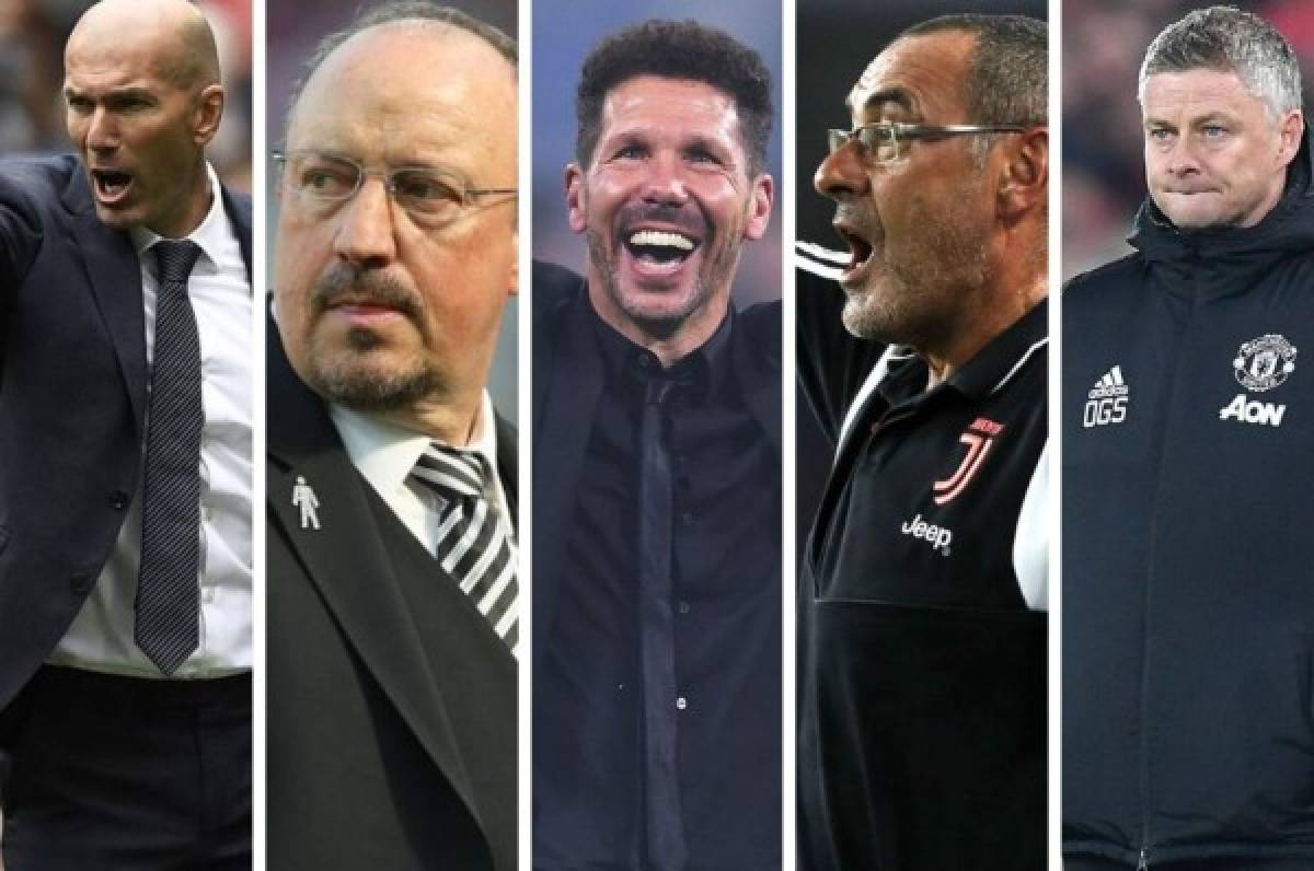 Cinco están sin equipo: Los 20 entrenadores mejor pagados del mundo, según France Football