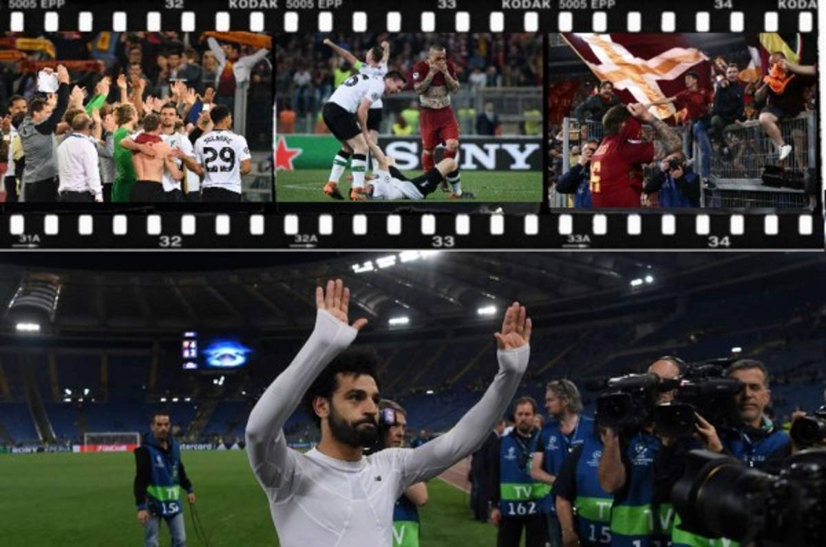 Lo que no se vio en TV: Eufórica celebración de Liverpool y Salah consuela a sus excompañeros