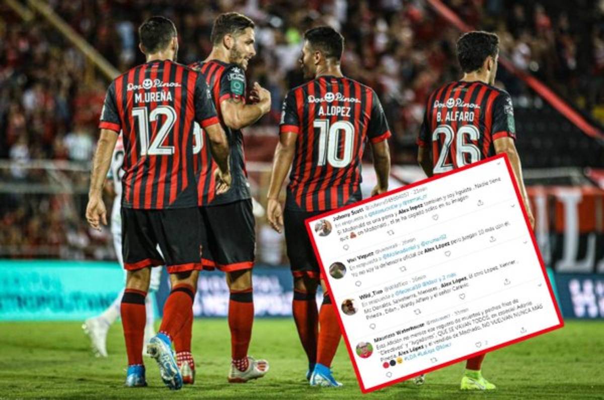 Aficionados del Alajuelense arremeten contra Alex López y hasta le piden que se vaya del equipo