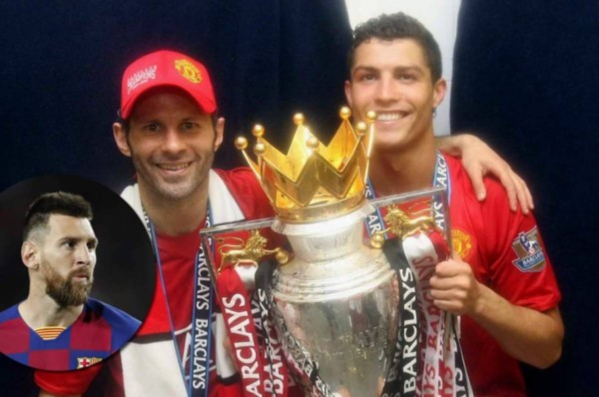 Giggs y su 'traición' a Cristiano Ronaldo con Lío Messi: 'No hay comparación'