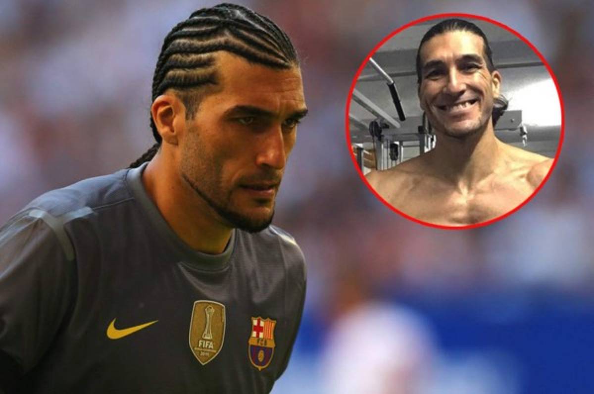 Pinto y su impresionante cambio físico desde que se retiró en el Barcelona