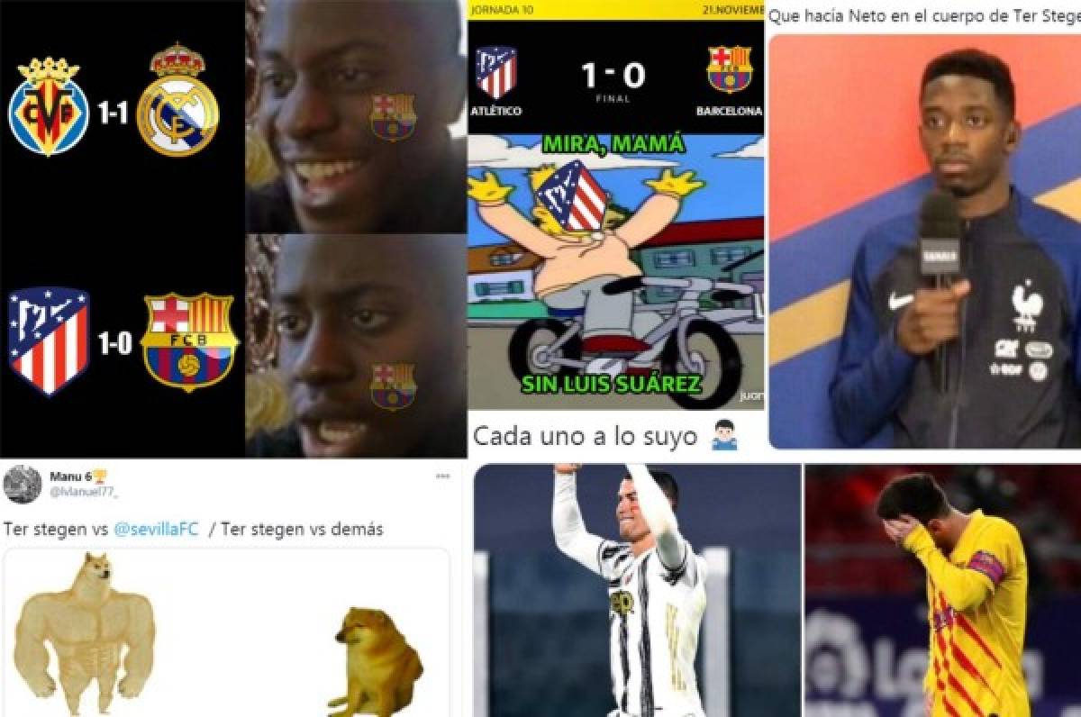 Los memes destrozan a Messi y Ter Stegen tras la dolorosa derrota del Barcelona ante el Atlético