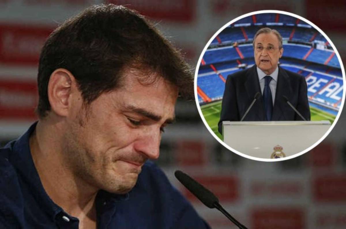 Florentino Pérez rompió el silencio sobre la marcha de Iker Casillas del Real Madrid: 'Fue una cosa infantil'