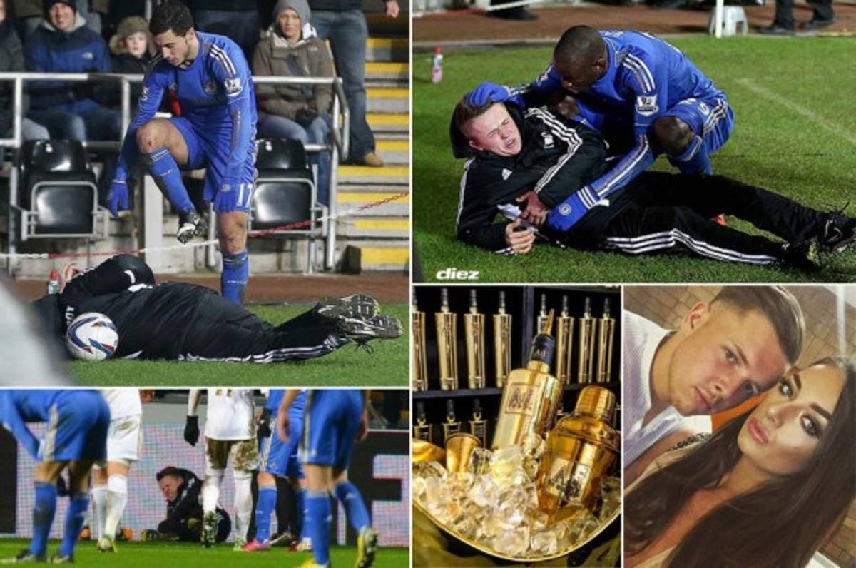 De ser pateado por Hazard a ser el dueño de una famosa bebida en Europa