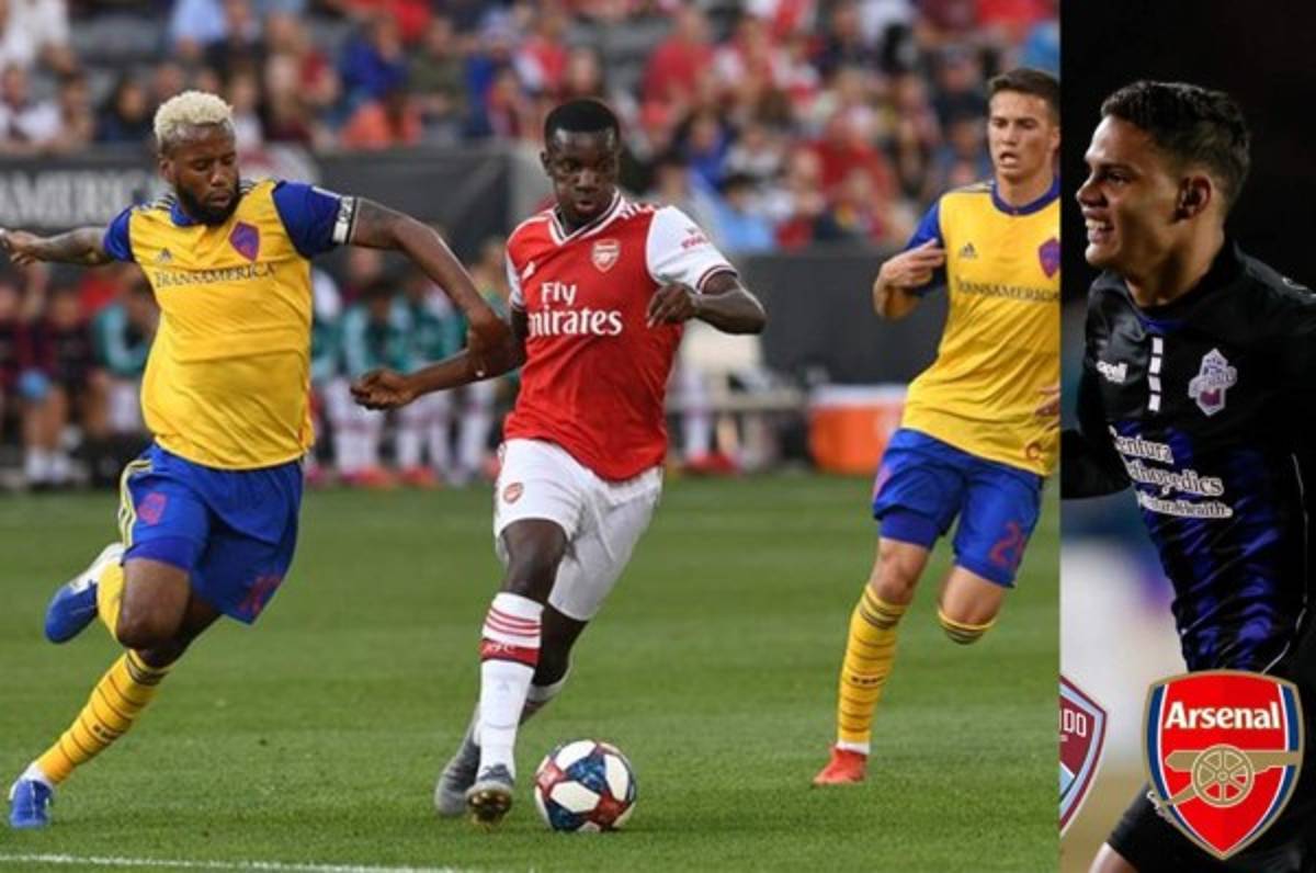 César Romero debuta con Colorado Rapids en derrota ante el Arsenal de Inglaterra