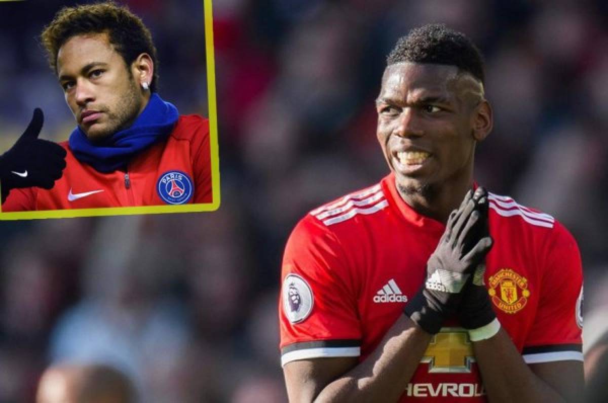 Pogba al PSG: 'Vengo... pero solo si sigue Neymar'