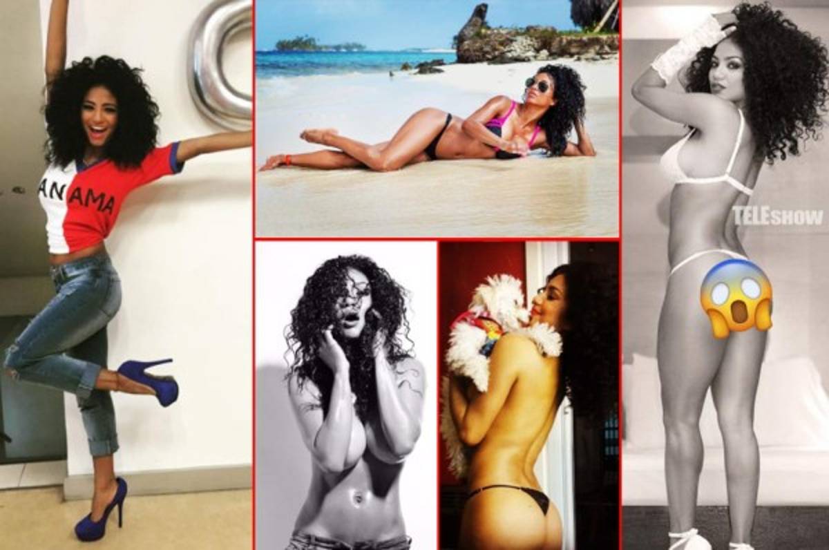 Kate Rodríguez, la sexi panameña que festejó la clasificaión de su selección