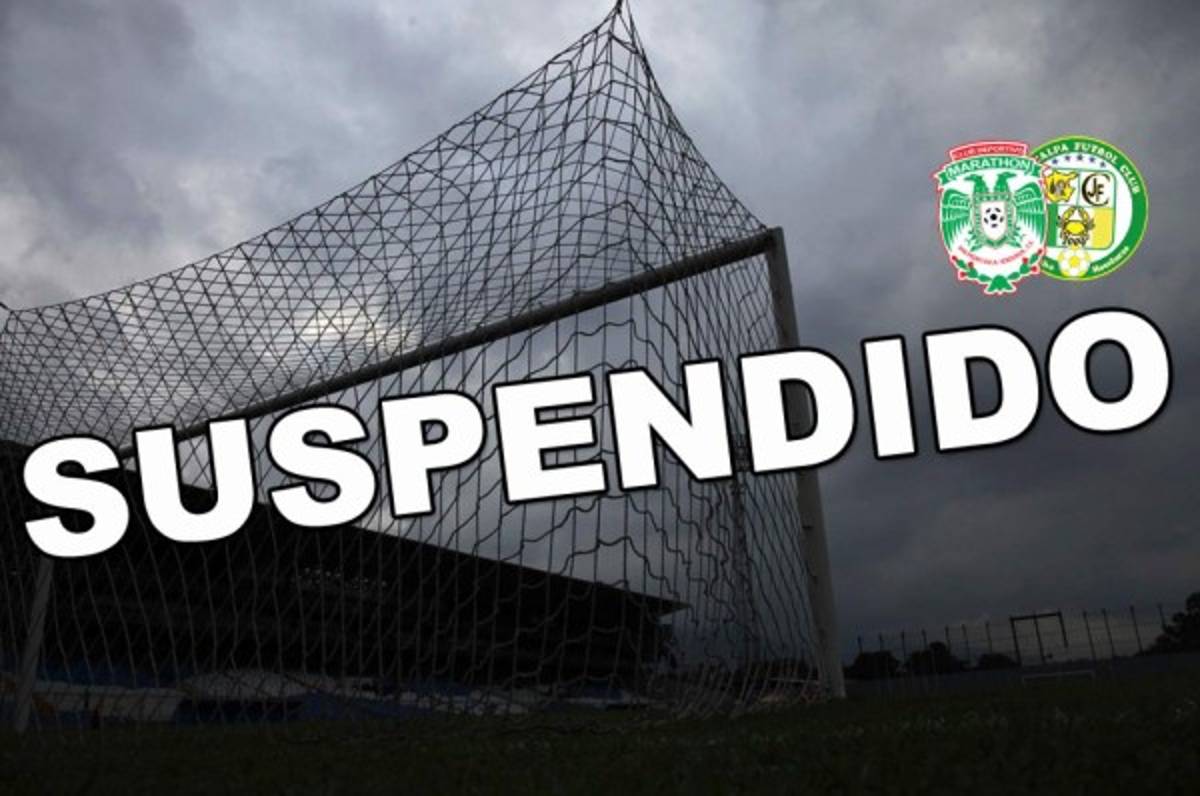 Marathón anuncia la suspensión del juego de esta noche ante Juticalpa