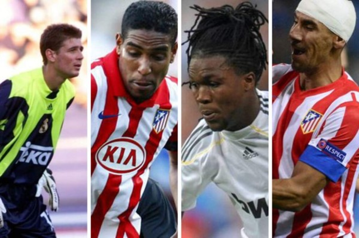 Irreconocibles: Estos futbolistas jugaron el derbi Atlético - Real Madrid y nadie se dio cuenta