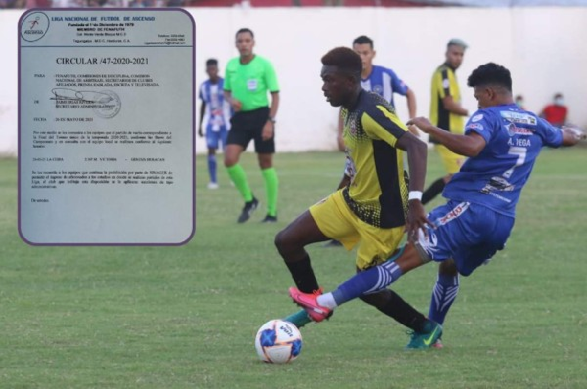 Oficial: Liga de Ascenso confirma juego de gran final entre Victoria y Génesis Huracán para el sábado 29 de mayo