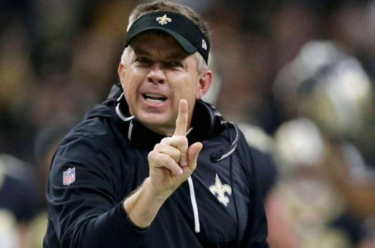 Sean Payton, entrenador de los Saints es el primer caso de coronavirus en la NFL