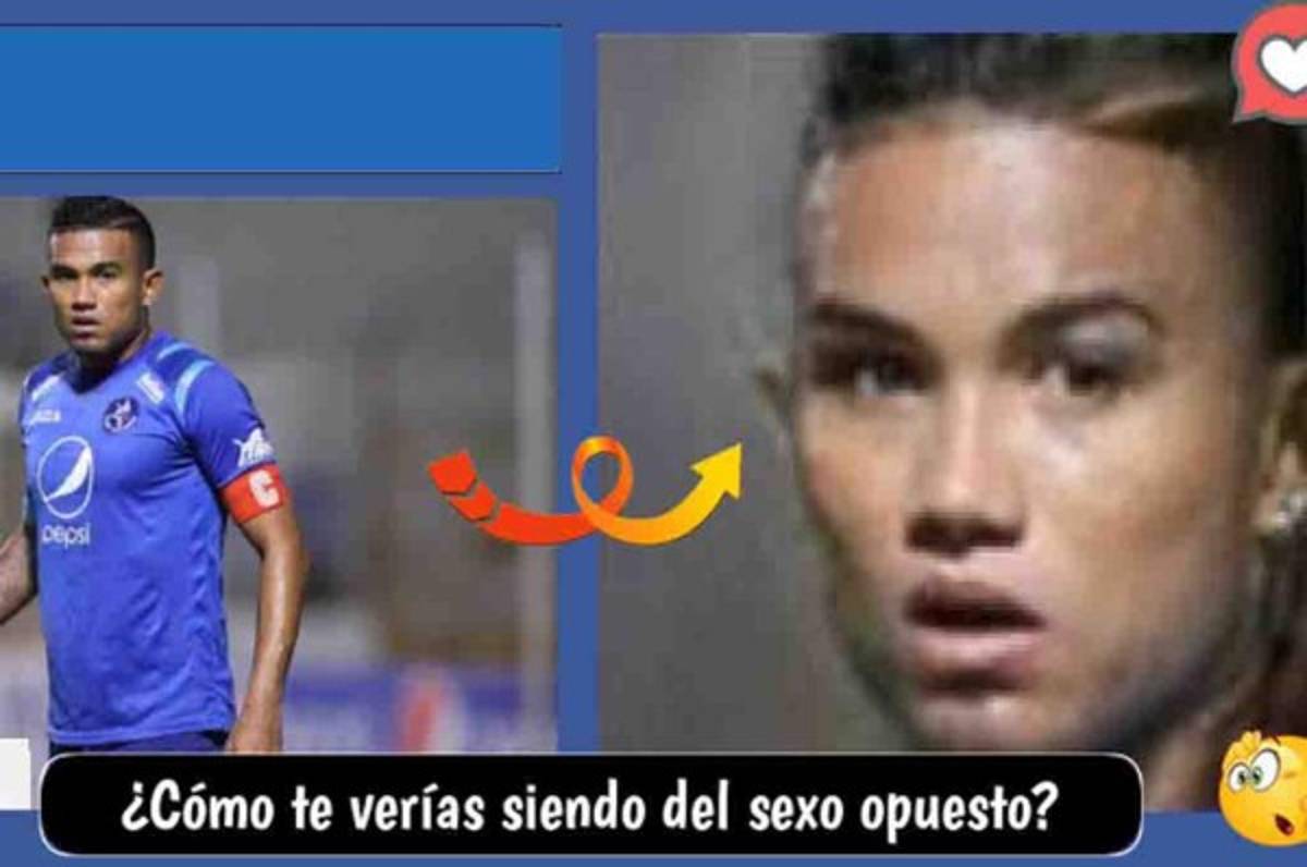 Así se verían los jugadores de la Liga Nacional si fueran del sexo opuesto