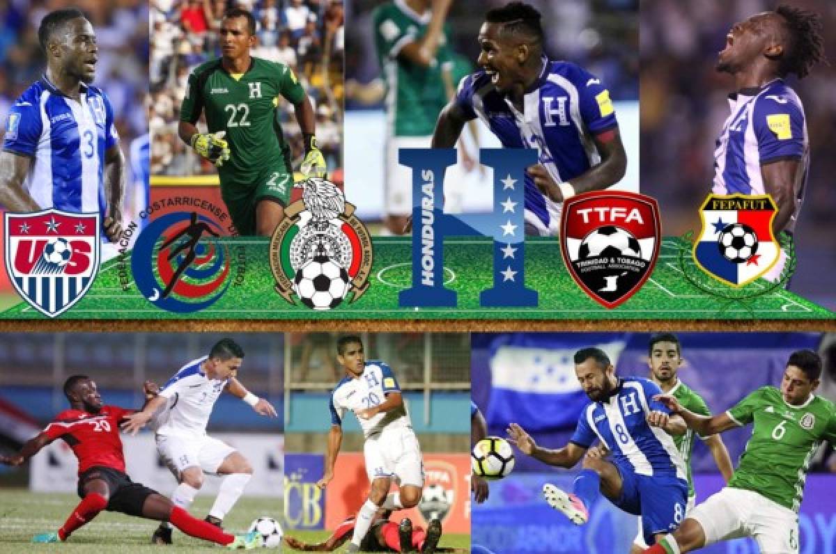 Los jugadores de Honduras con más participación en estas eliminatorias