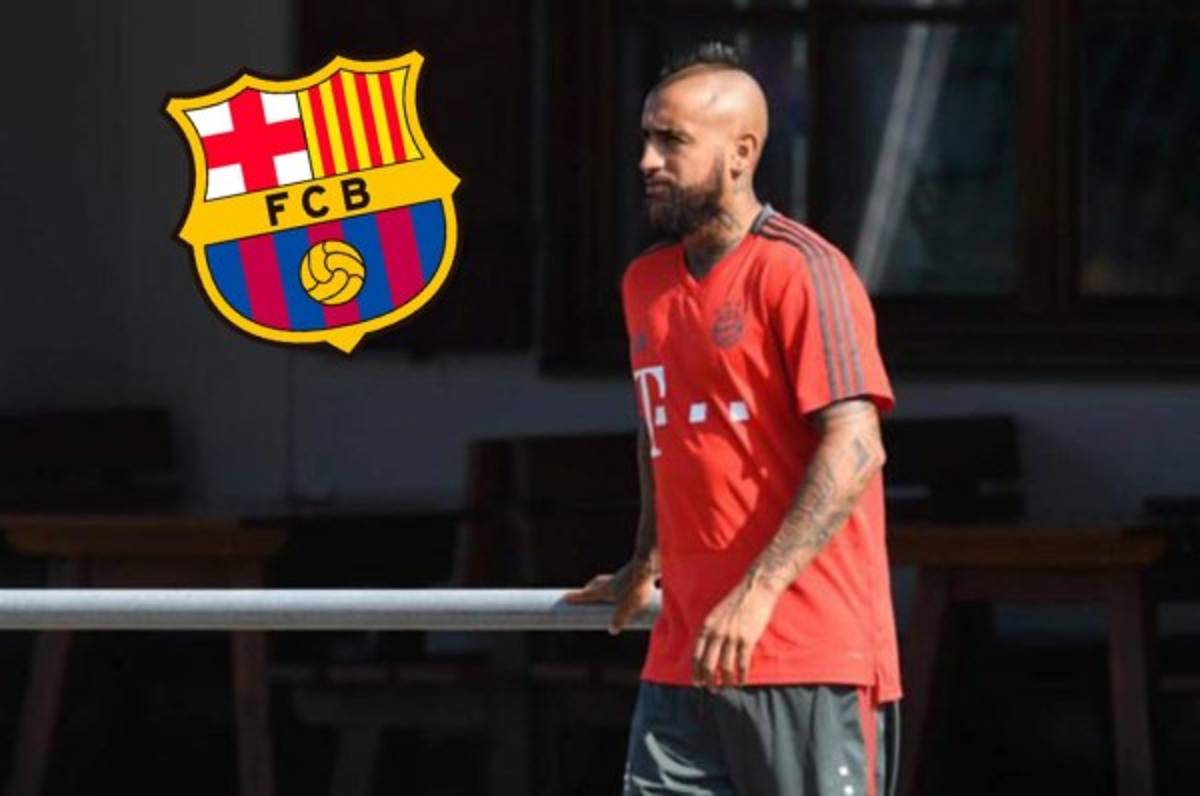 Arturo Vidal deja concentración del Bayern Múnich y está más cerca de Barcelona
