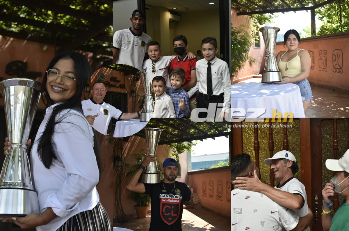 ¡Locura! La copa de Liga Concacaf causa furor en aficionados del Olimpia en San Pedro Sula