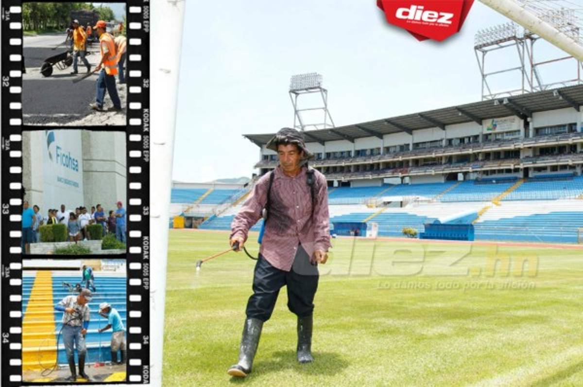 San Pedro Sula alista sus mejores galas para recibir a Estados Unidos  