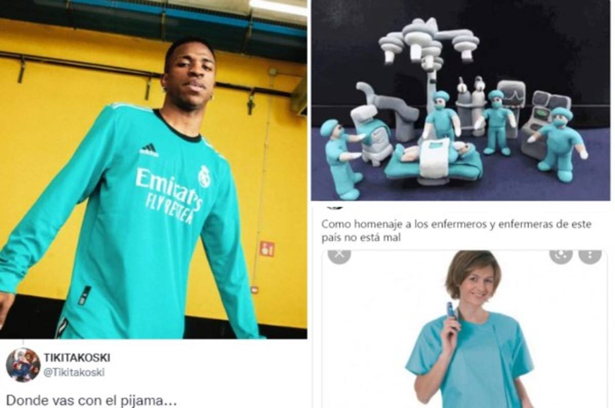 Para reír: Real Madrid presentó su nueva camisa y los memes hacen pedazos a Vinicius Junior