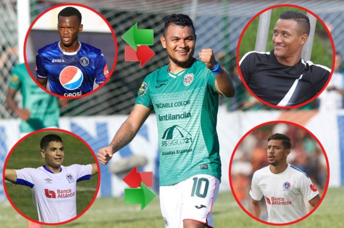 Los 15 posibles fichajes que se estarán dando en el mercado del fútbol hondureño