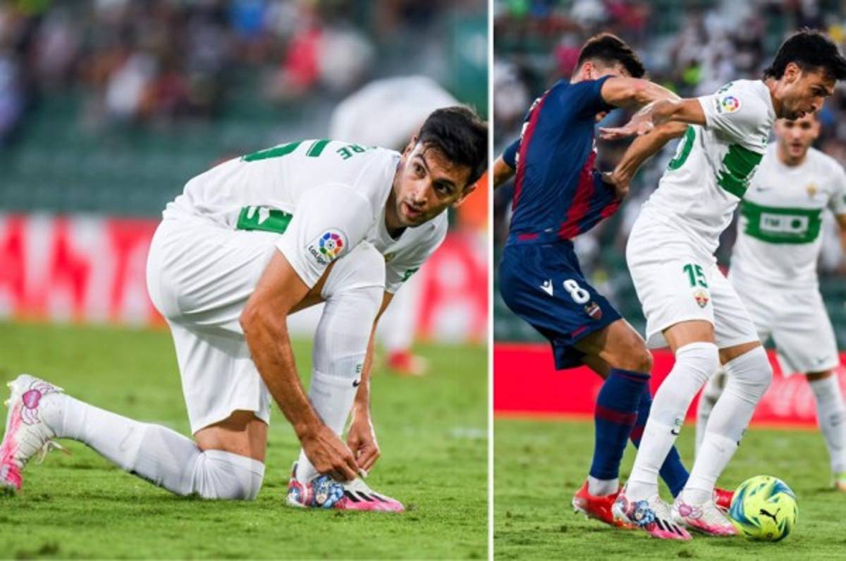 Botas personalizadas y nuevo club: Así hizo su debut Javier Pastore con el Elche CF de España