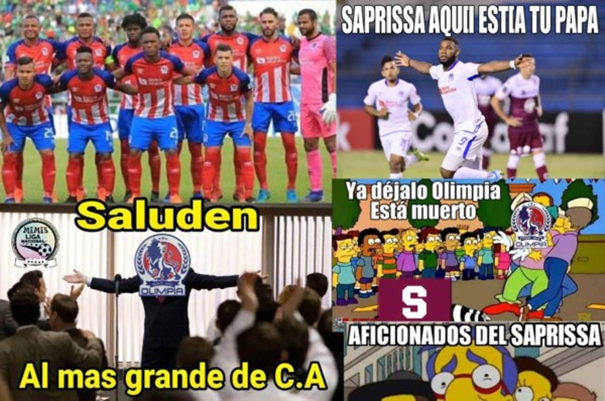 Olimpia derrota a Saprissa y los memes destrozan a los ticos