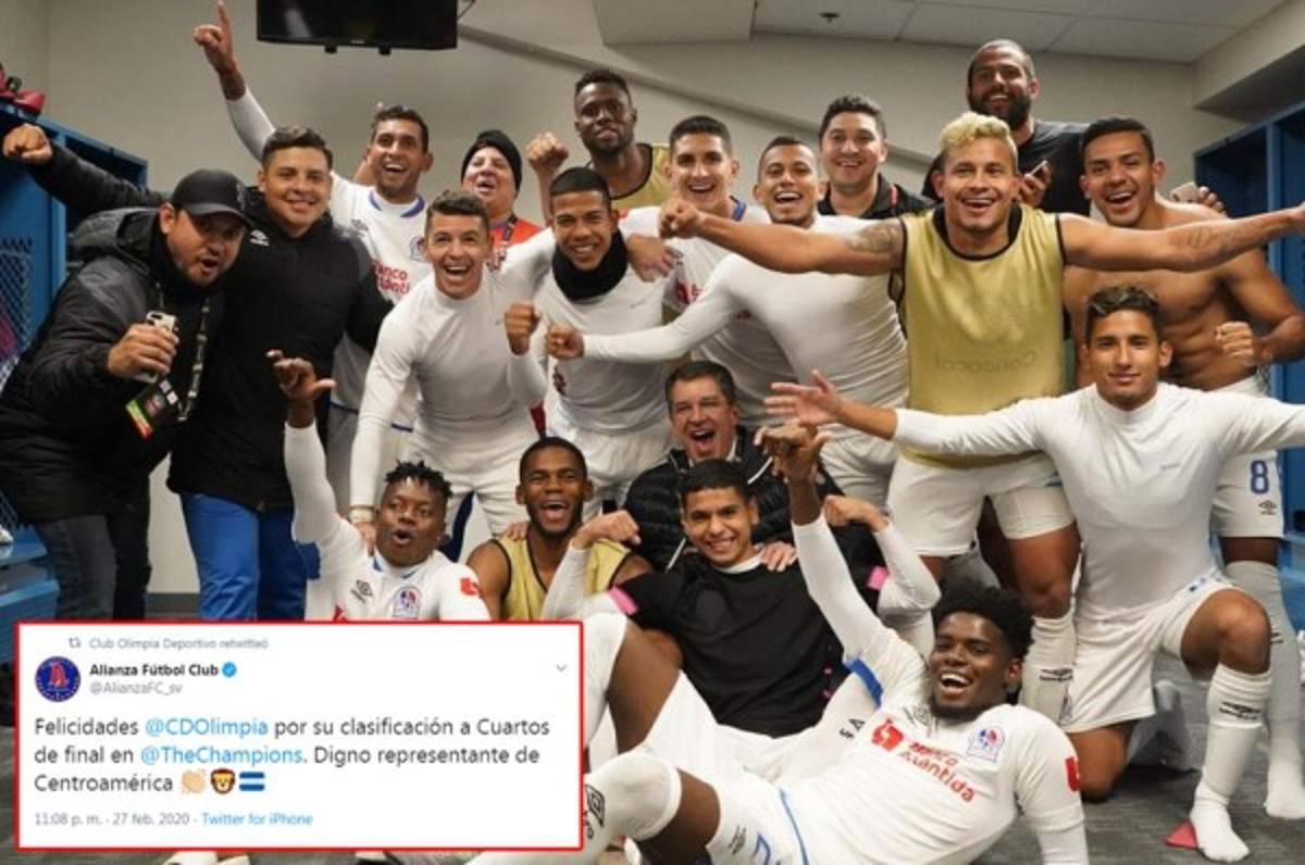 Cruce de mensajes entre Alianza y Olimpia por la gesta de los albos ante Seattle Sounders