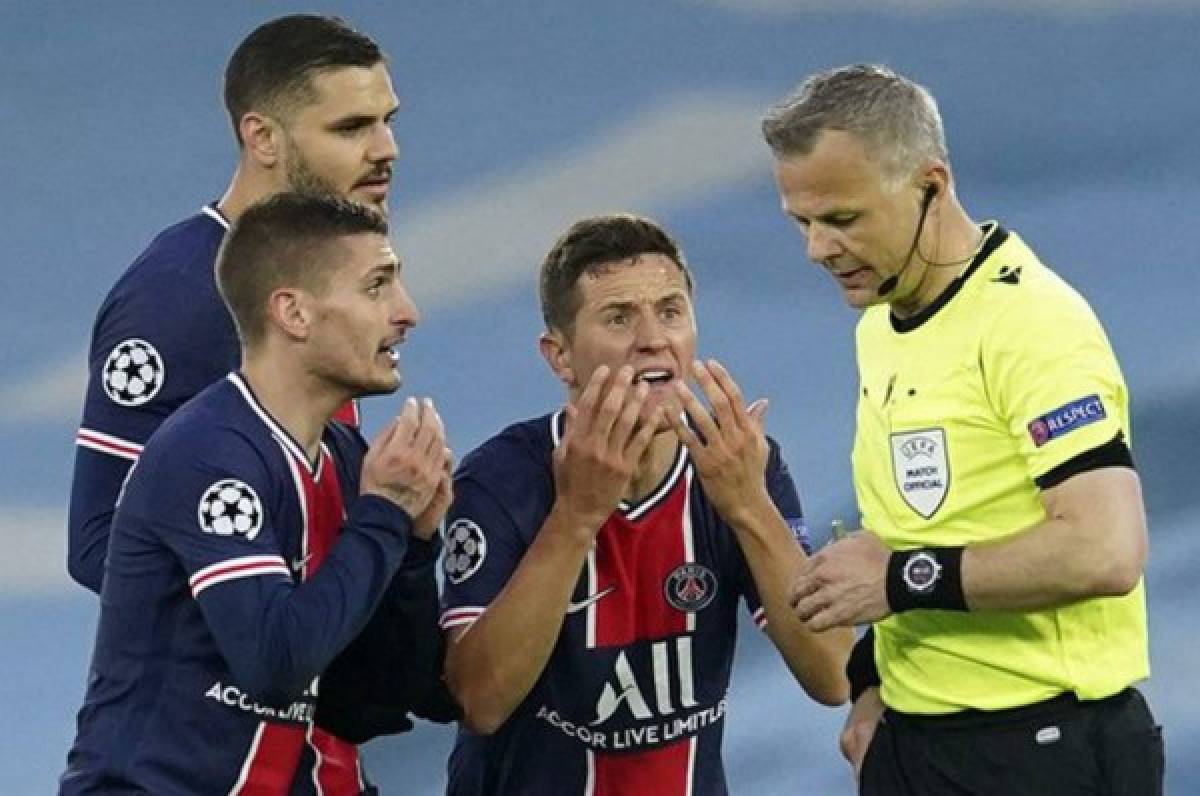 Jugador del PSG denuncia al árbitro: ''Le dijo 'que te den por el c***' y eso no lo podemos aguantar''